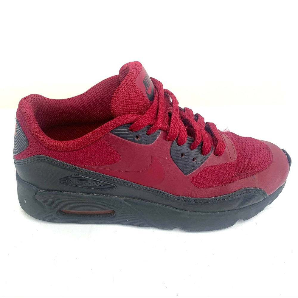 Nike Air Max Ultra 2.0 Womens Port Red Wine US 5Y UK 4.5 VGC Preowned - Picture 3 of 8